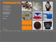 Tablet Screenshot of kungsantik.com
